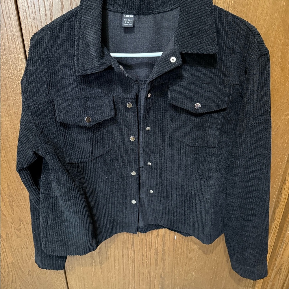Black Corduroy Jacket